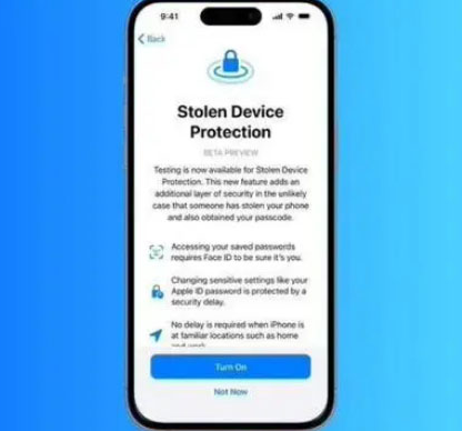 新村镇苹果授权维修店分享被盗设备保护功能开启方法