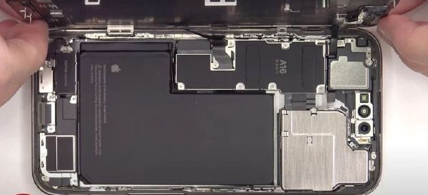 新村镇苹果14维修分享看iPhone 14 Pro Max拆解 