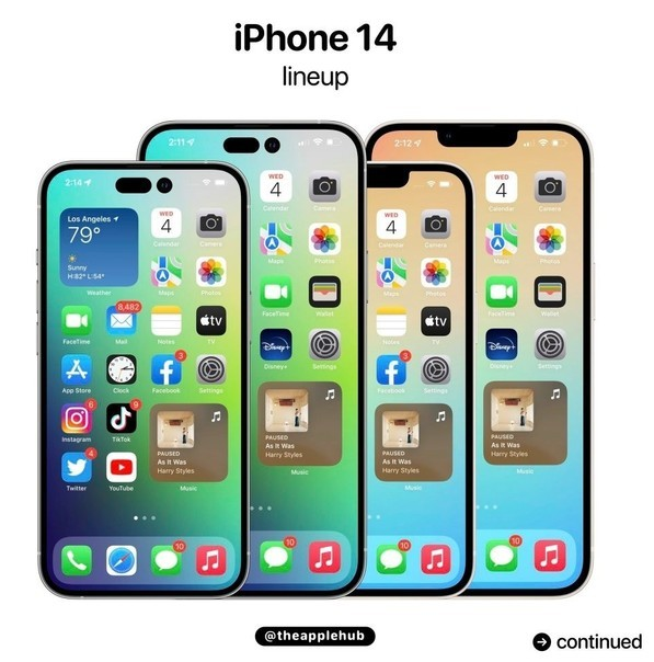 新村镇苹果14维修分享iPhone 14全家福 