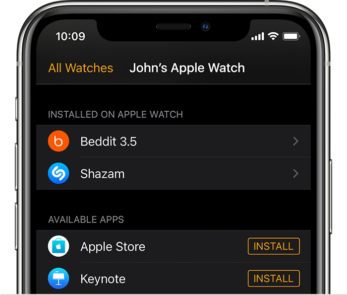 新村镇苹果手机维修分享如何在 Apple Watch 上下载应用 